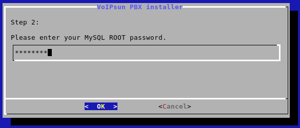 MySQL root password