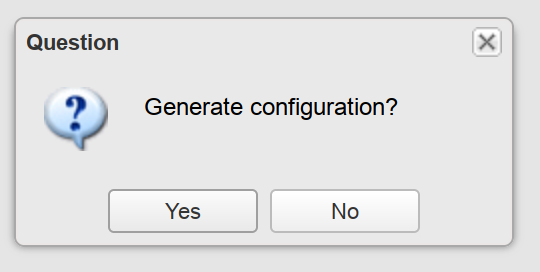 Configuration generator